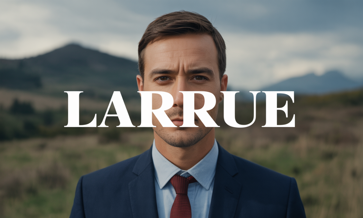 Illustration de Larrue, Noms de famille