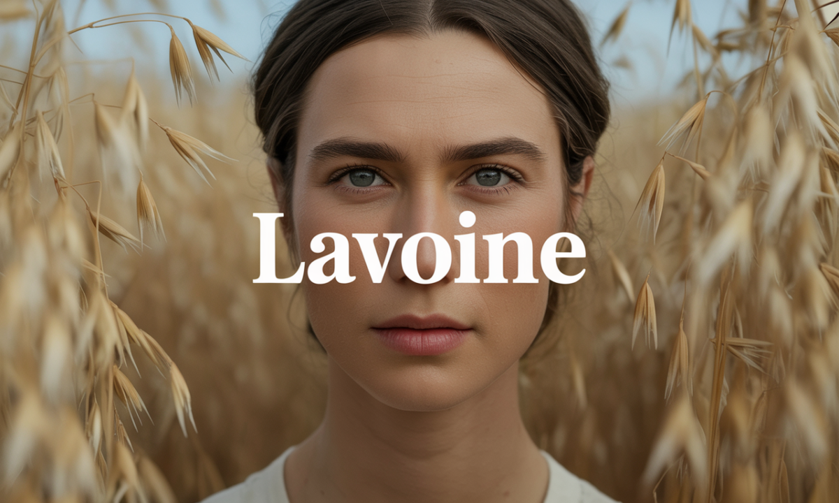 Illustration de Lavoine, Noms de famille