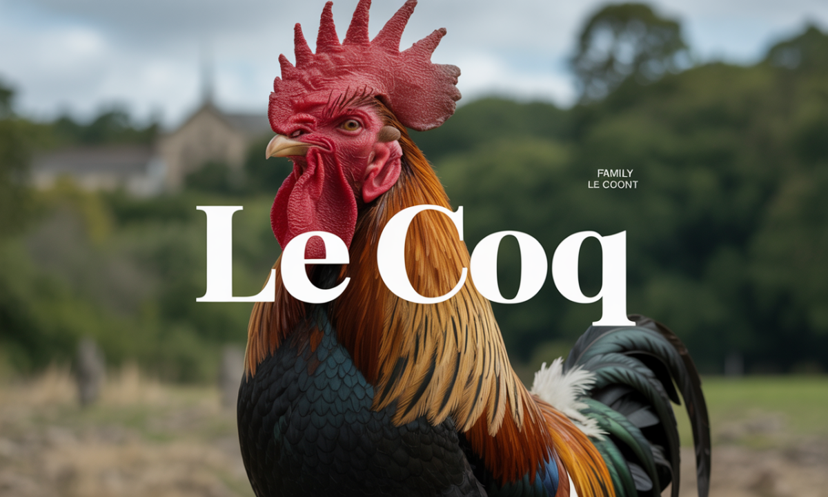 Illustration de Le Coq, Noms de famille