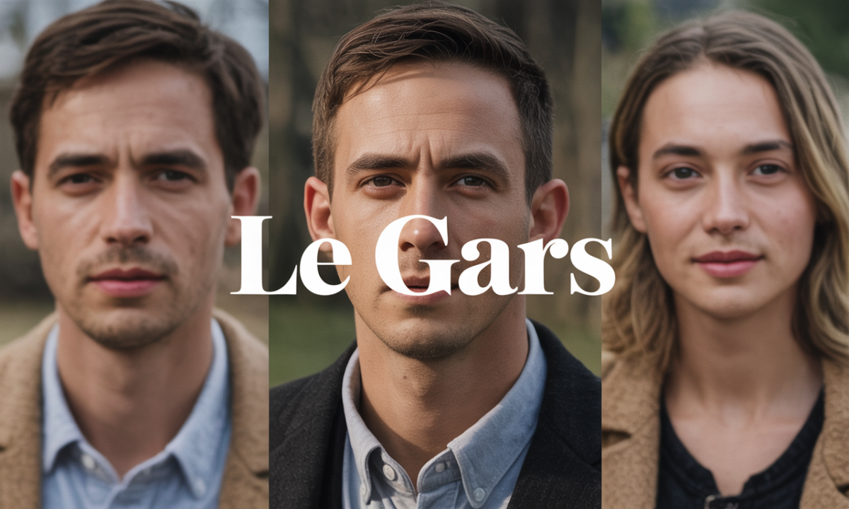 Illustration de Le Gars, Noms de famille