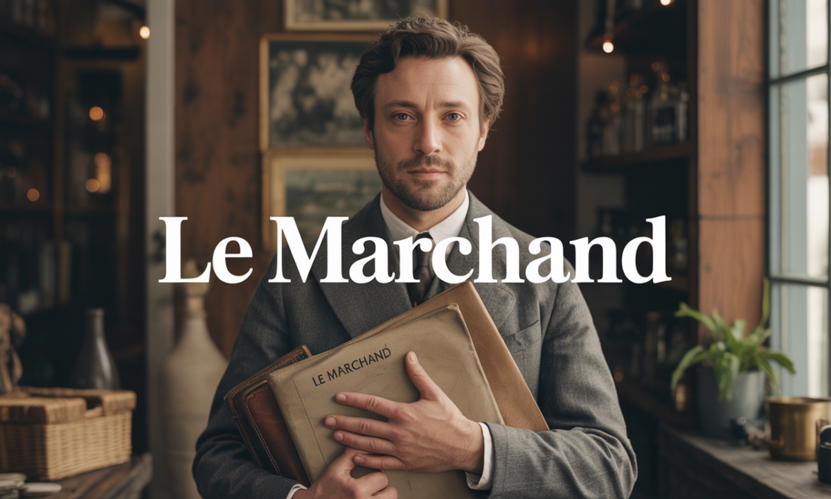 Illustration de Le Marchand, Noms de famille