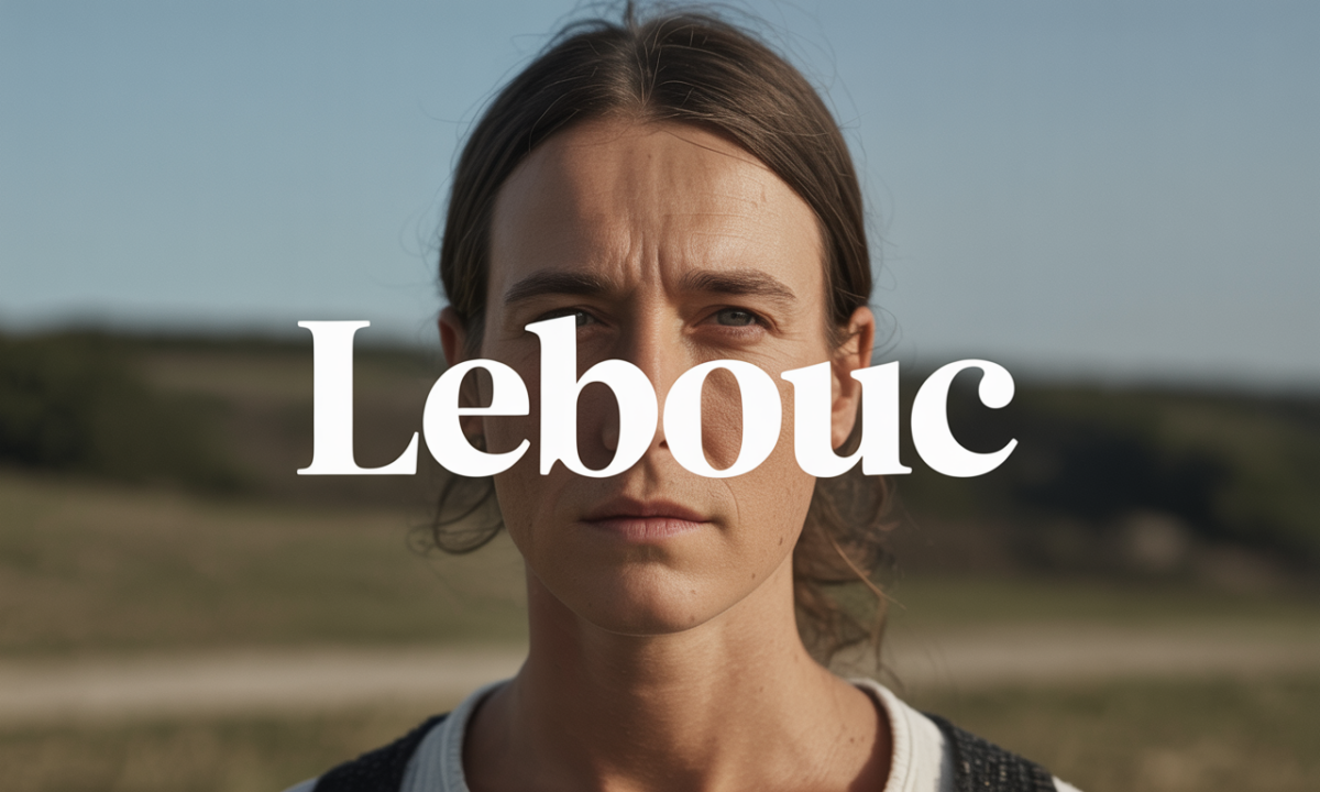 Illustration de Lebouc, Noms de famille