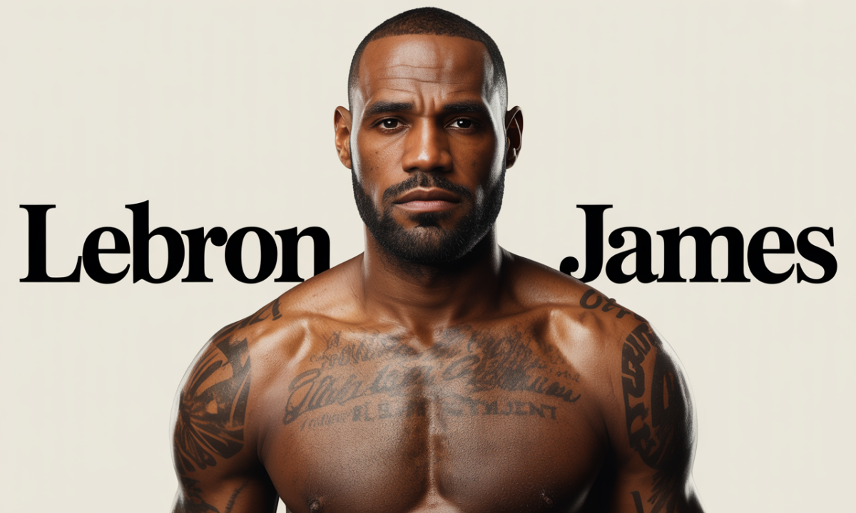 Illustration de Lebron James, personnalité publique
