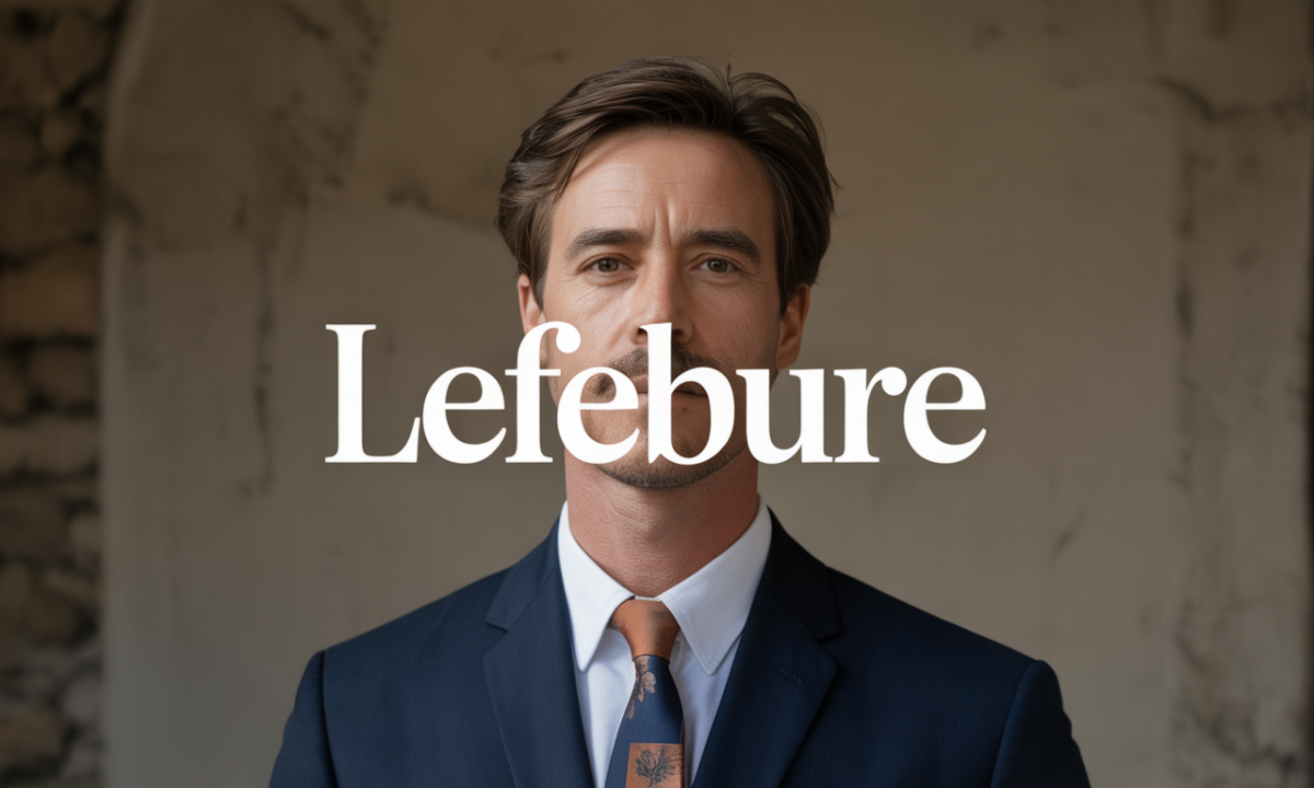 Illustration de Lefebure, Noms de famille