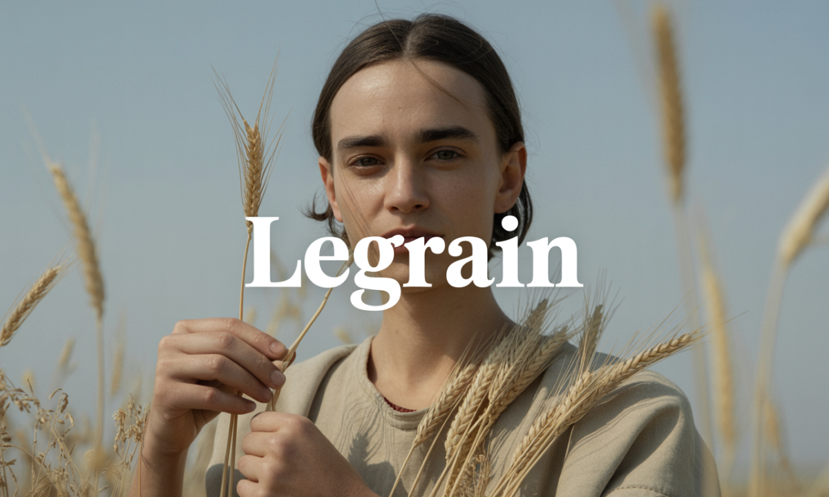 Illustration de Legrain, Noms de famille