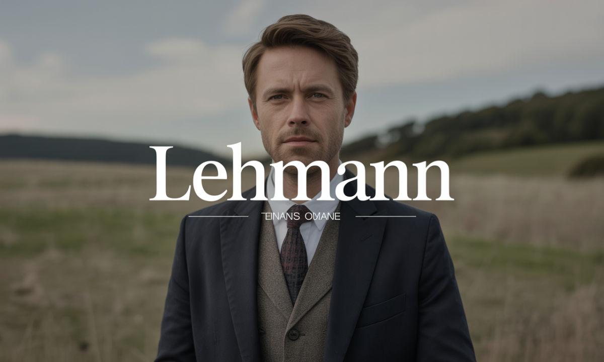 Illustration liée à l’origine et à l’histoire du nom de famille Lehmann