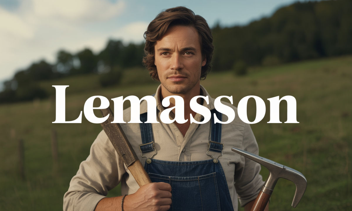 Illustration de Lemasson, Noms de famille