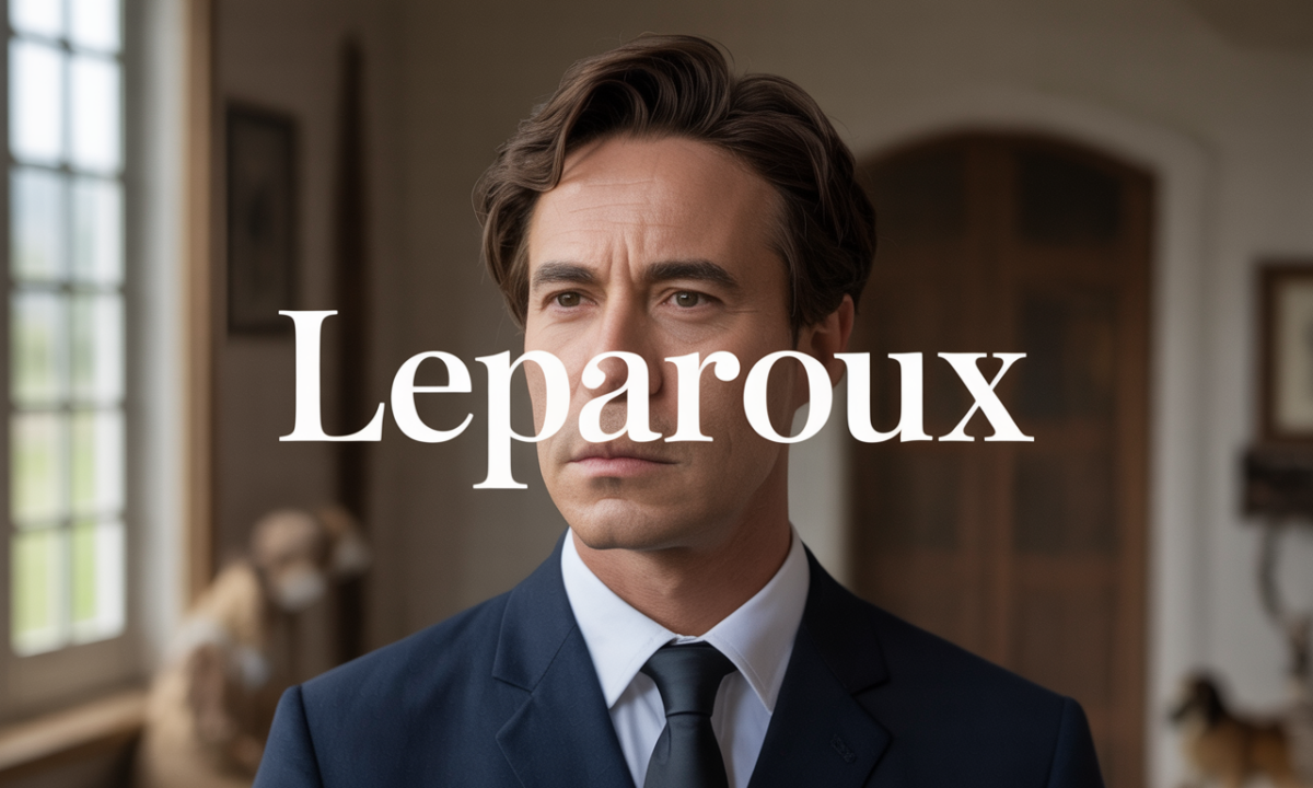 Illustration de Leparoux, Noms de famille