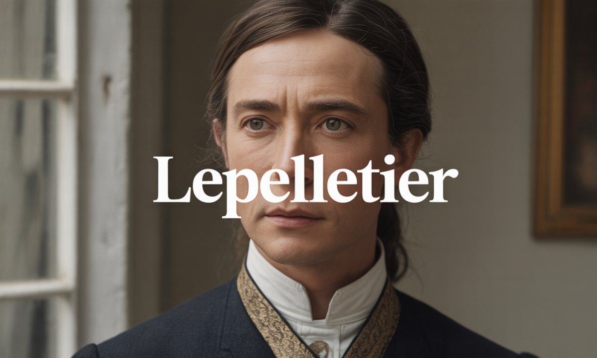 Illustration de Lepelletier, Noms de famille