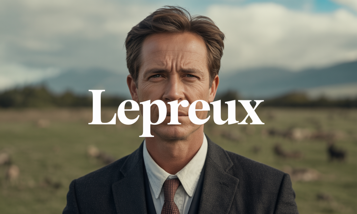 Illustration de Lepreux, Noms de famille