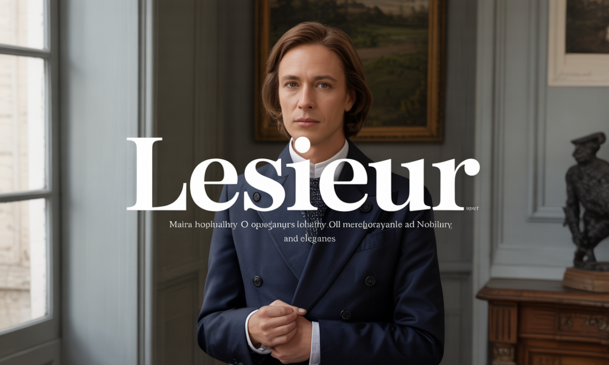 Illustration de Lesieur, Noms de famille