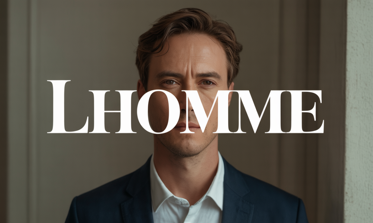 Illustration liée à l’origine et à l’histoire du nom de famille Lhomme