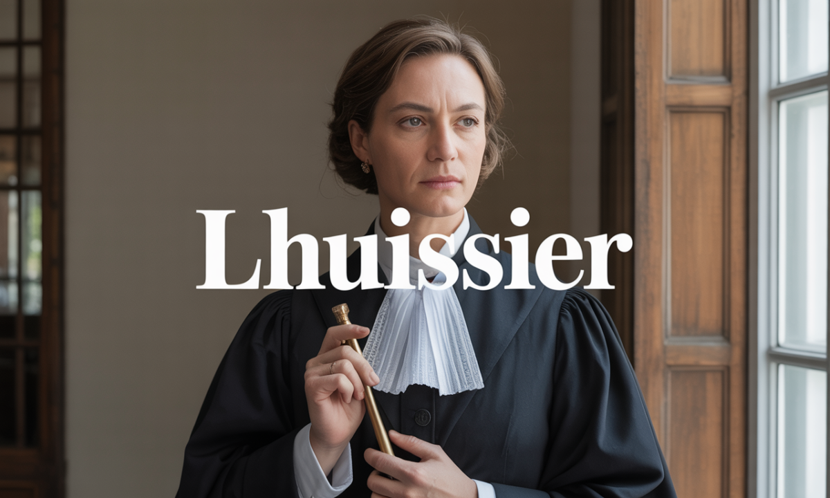 Illustration de Lhuissier, Noms de famille