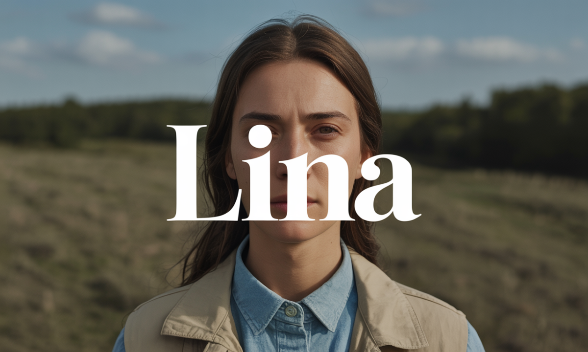 Illustration symbolique liée à l’origine du prénom Lina