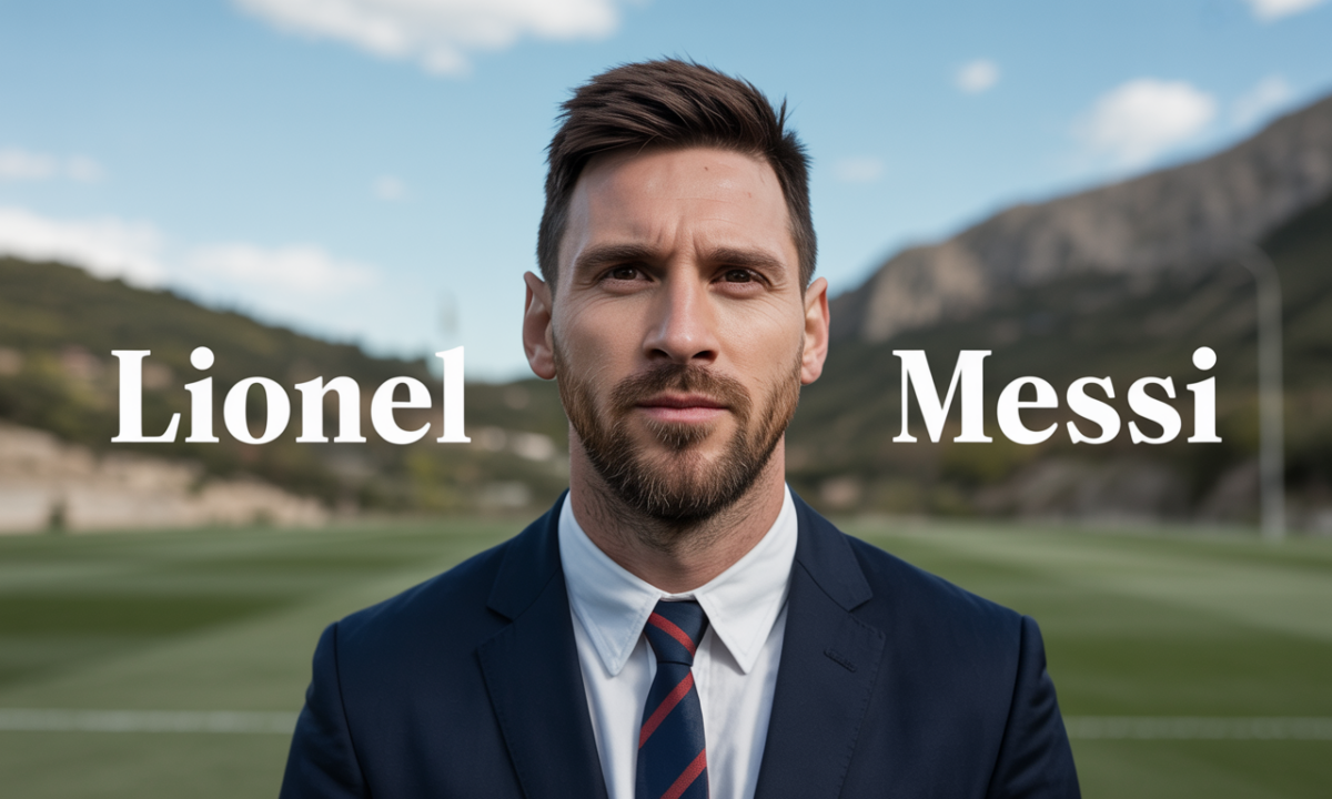 Illustration de Lionel Messi, personnalité publique