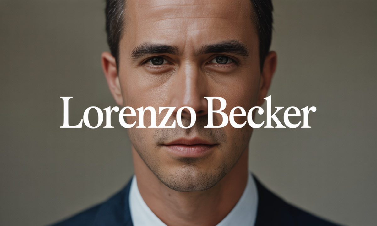 découvrez lorenzo becker, un talent prometteur au parcours inspirant, alliant créativité et expertise dans son domaine.