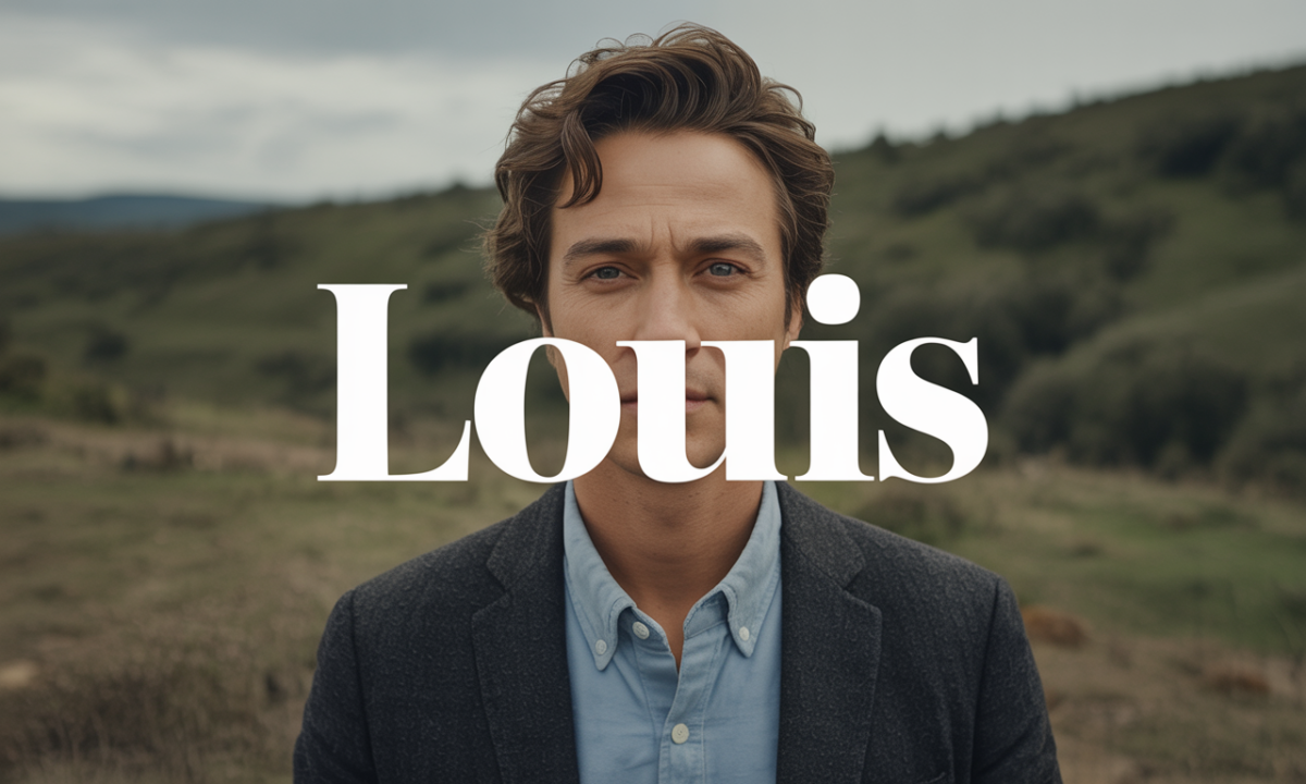 Illustration symbolique liée à l’origine du prénom Louis