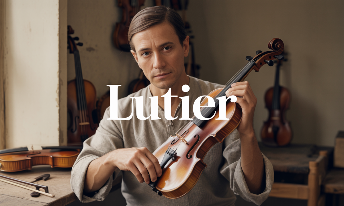 Illustration de Lutier, Noms de famille