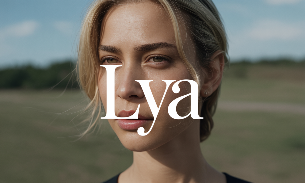 Illustration symbolique liée à l’origine du prénom Lya