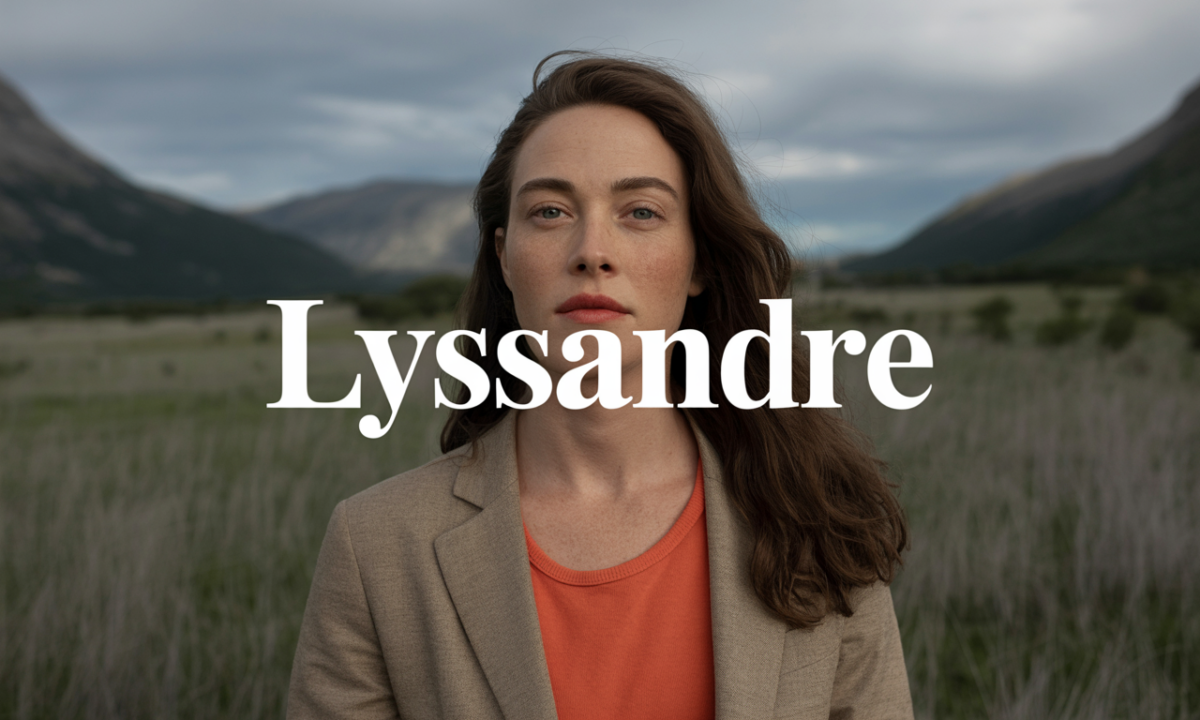 Illustration symbolique liée à l’origine du prénom Lyssandre