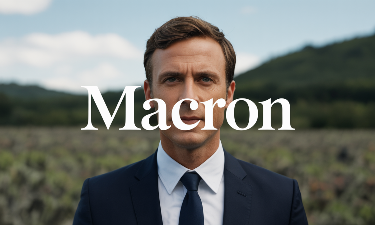 Illustration symbolique liée à l’origine du prénom Macron