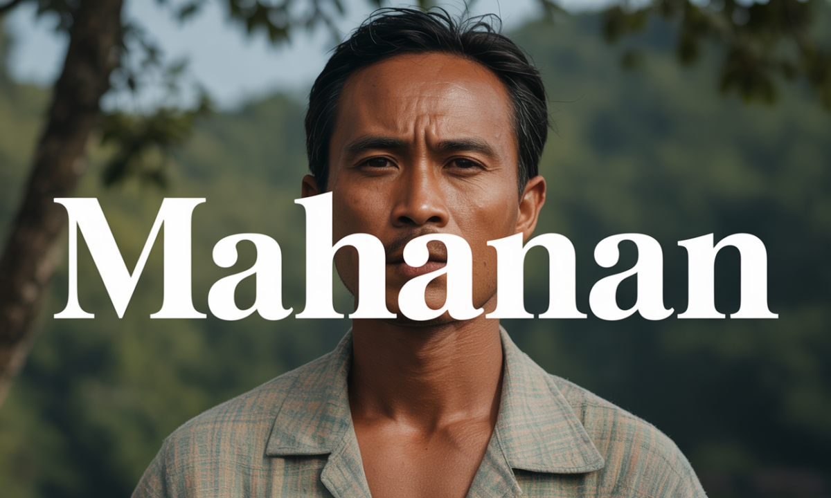 Illustration liée à l’origine et à l’histoire du nom de famille Mahanan