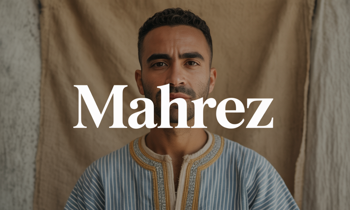 Illustration liée à l’origine et à l’histoire du nom de famille Mahrez