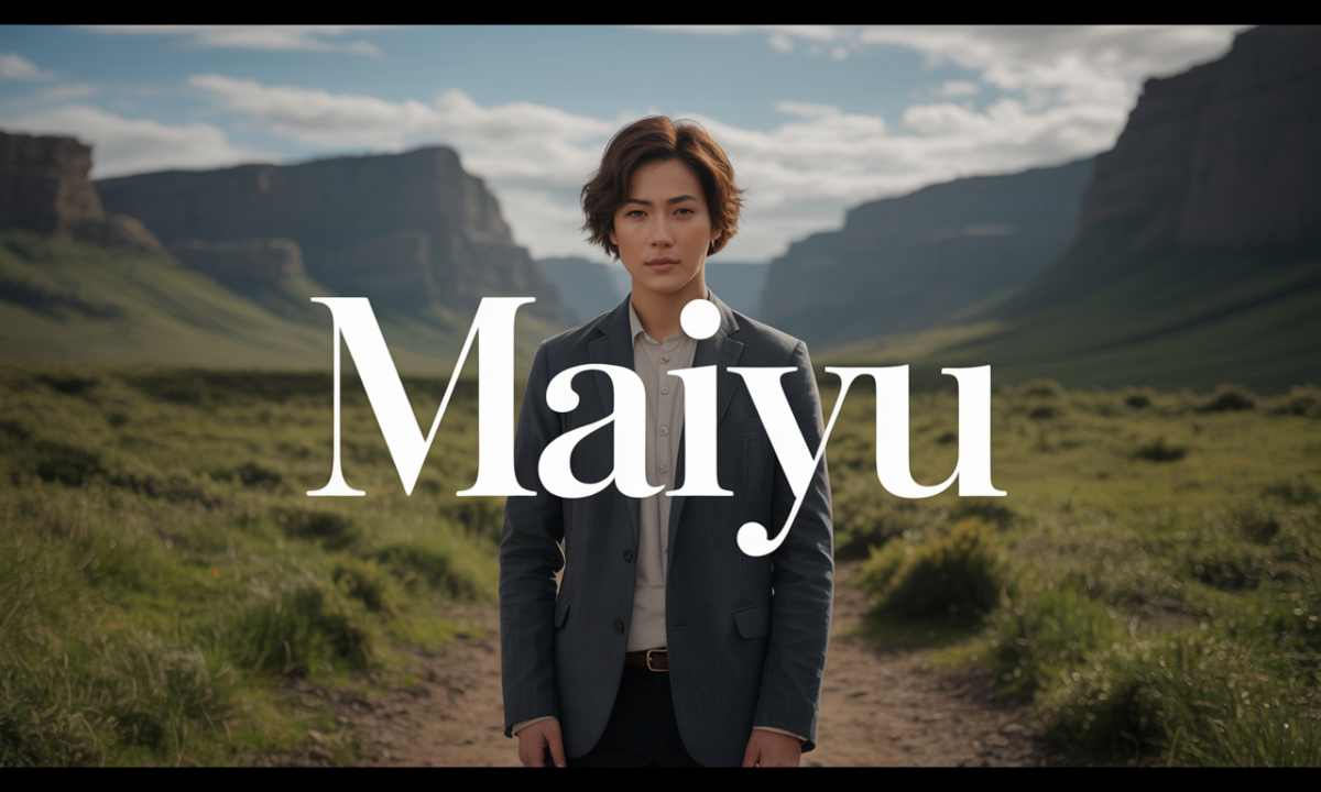 Illustration symbolique liée à l’origine du prénom Maiyu