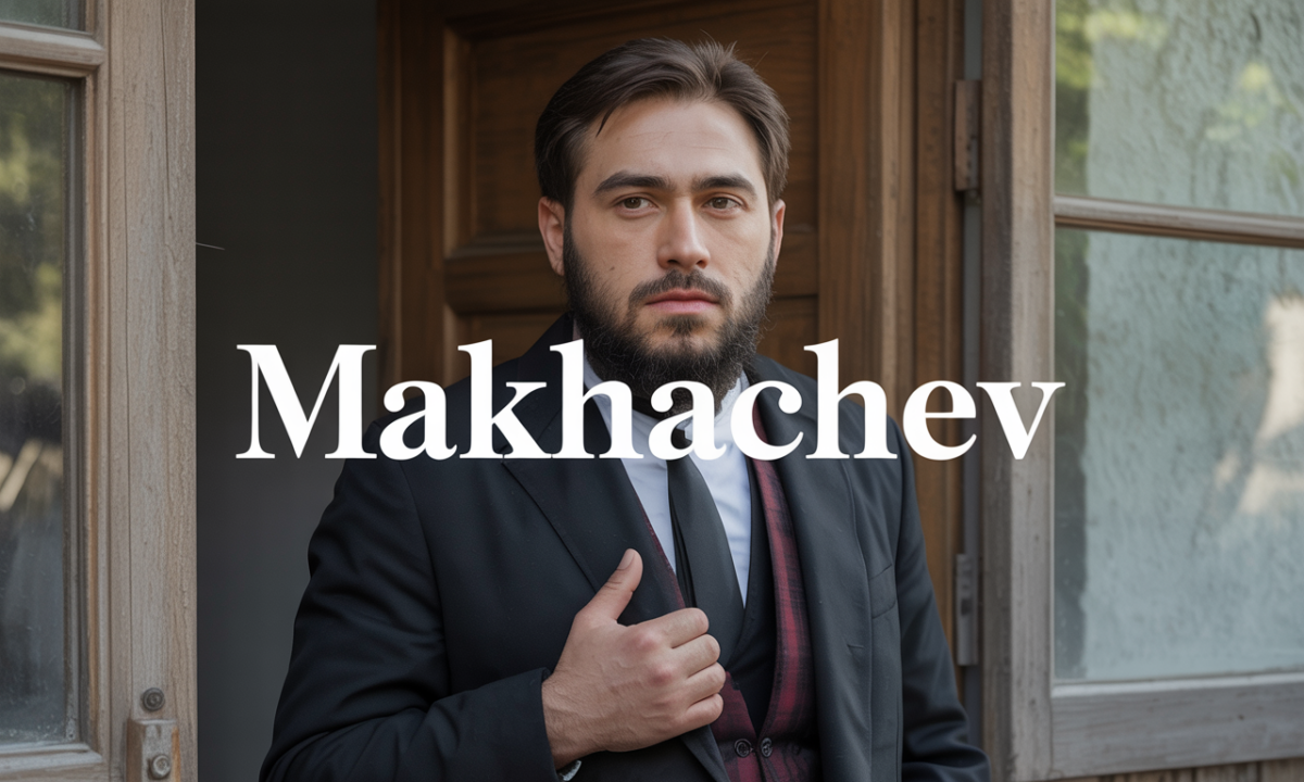 Ilustração relacionada com a origem e a história do sobrenome Makhachev