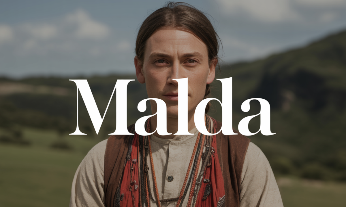 Illustration liée à l’origine et à l’histoire du nom de famille Malda