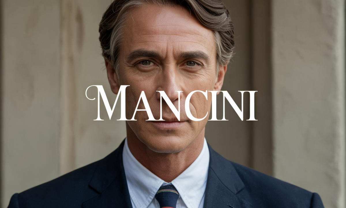 Illustration de Mancini, Noms de famille