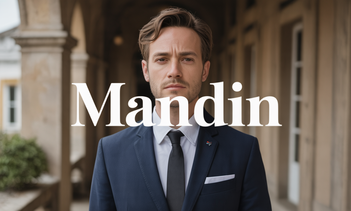 Illustration de Mandin, Noms de famille