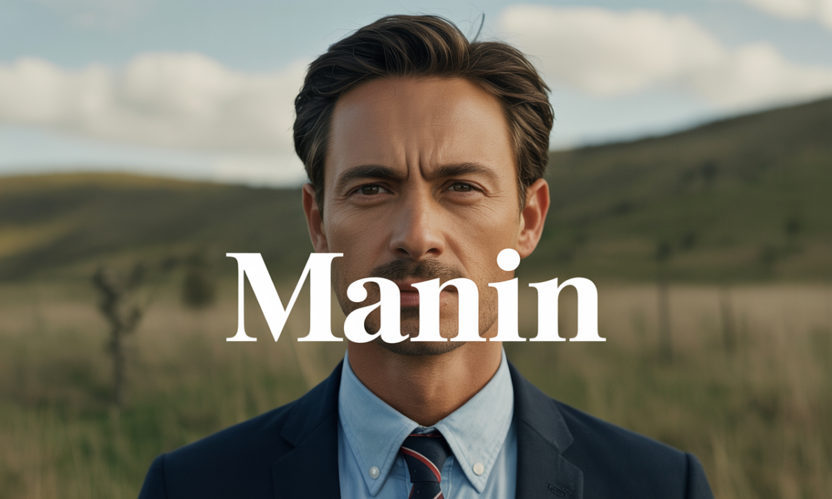 Illustration de Manin, Noms de famille