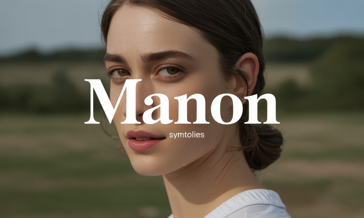 Illustration symbolique liée à l’origine du prénom Manon