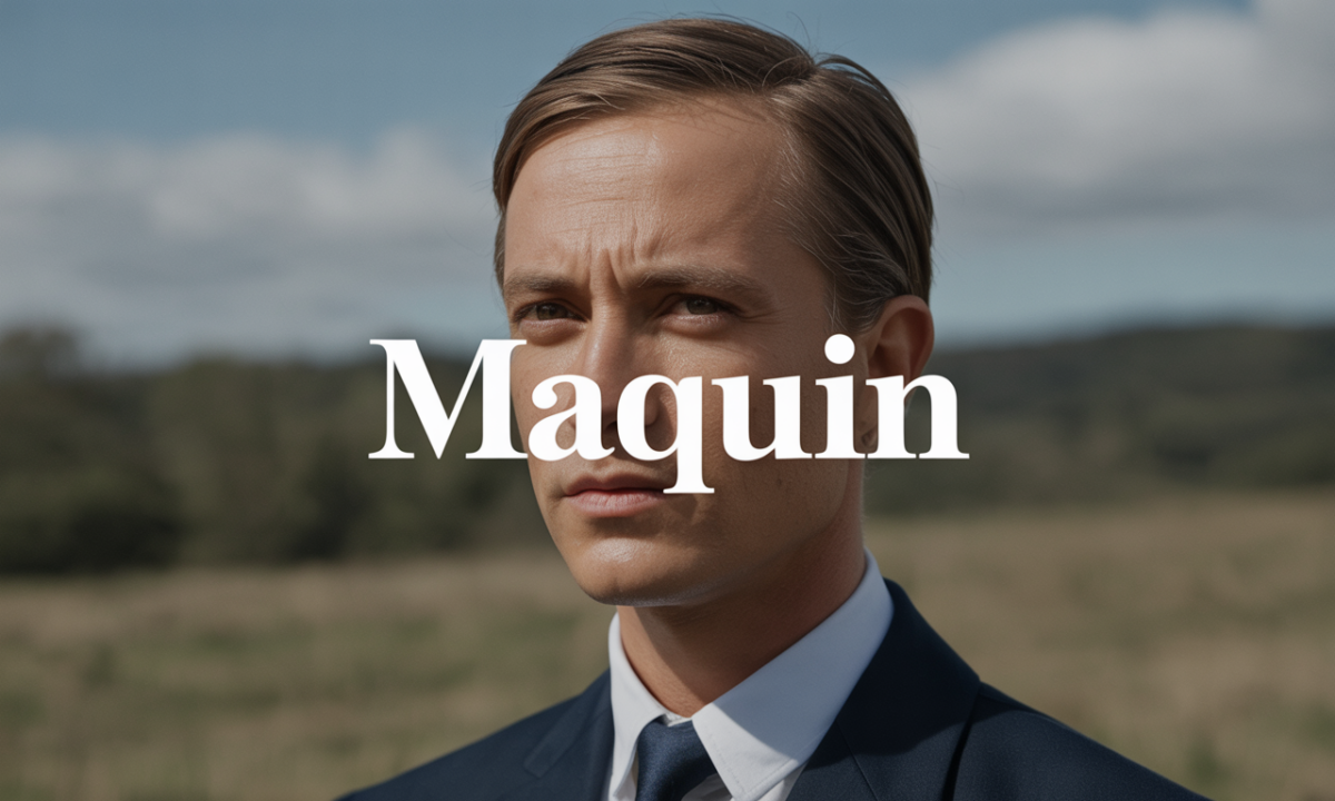 Illustration de Maquin, Noms de famille