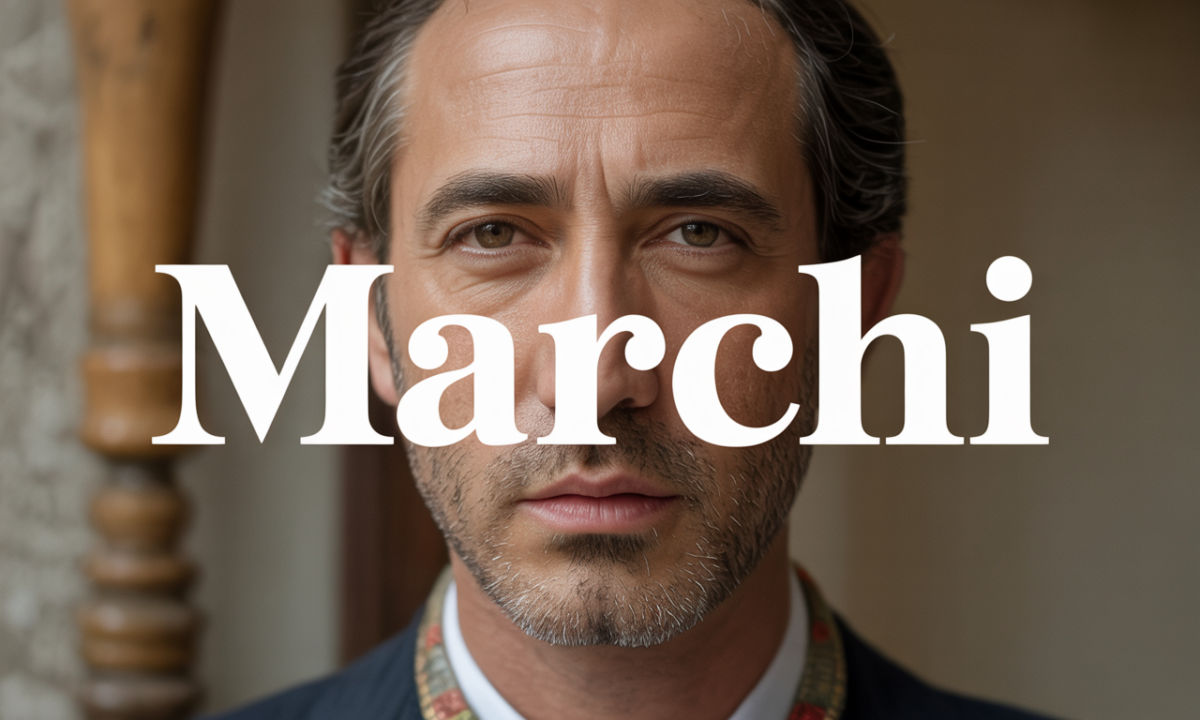 Illustration de Marchi, Noms de famille