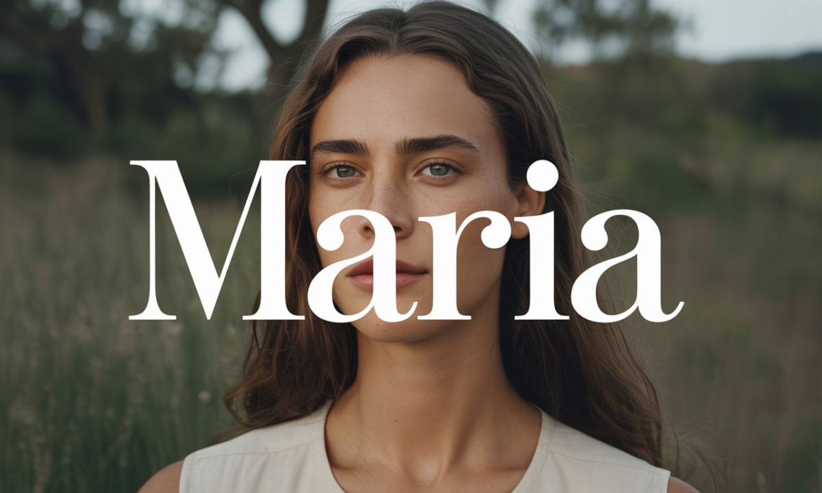 Illustration de Maria, Noms de famille