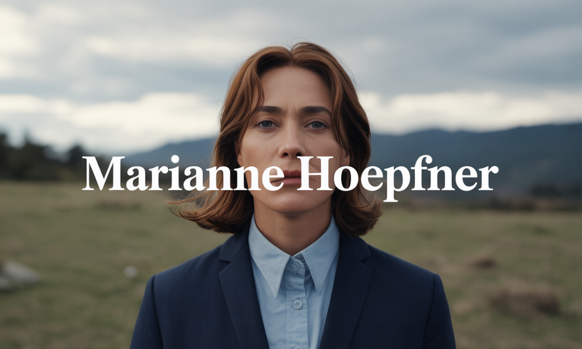 Illustration de Marianne Hoepfner, personnalité publique