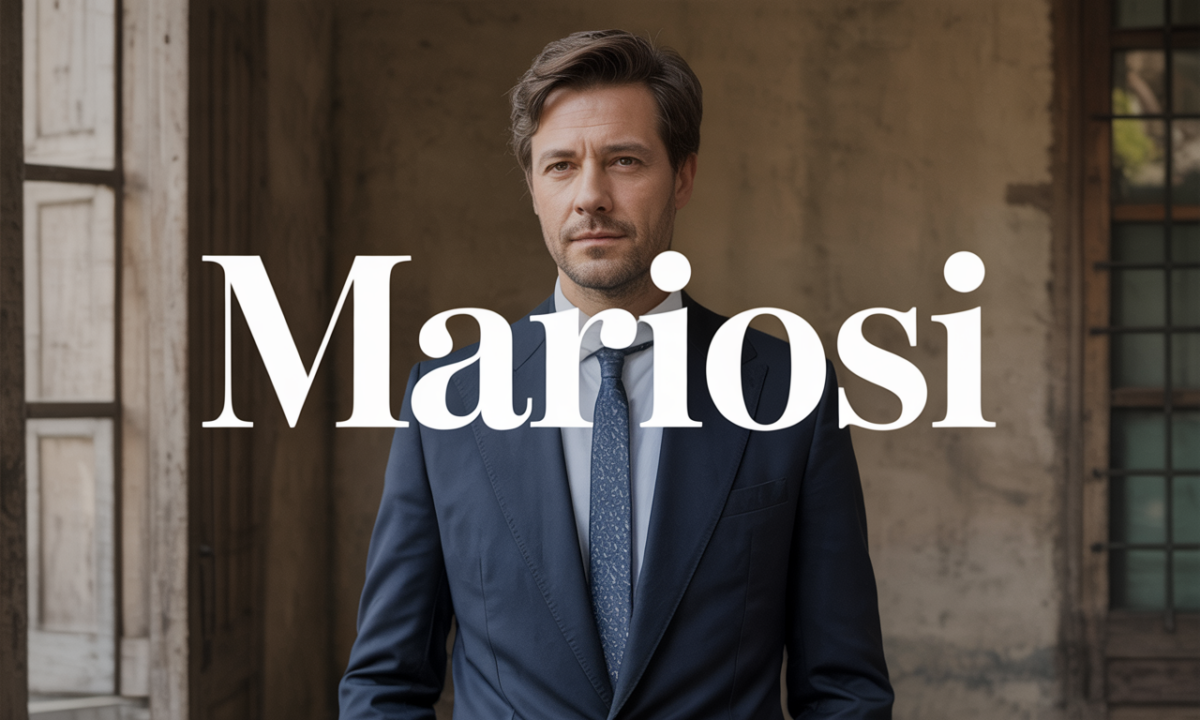 Illustration de Mariosi, Noms de famille