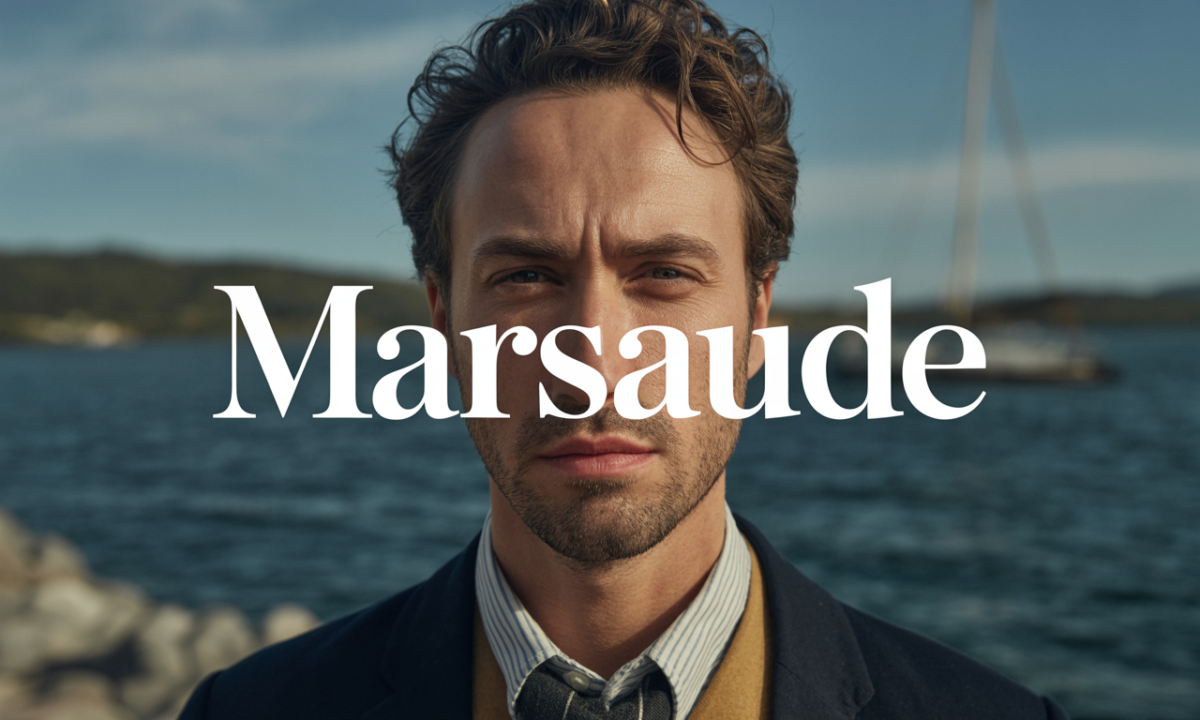 Illustration liée à l’origine et à l’histoire du nom de famille Marsaude