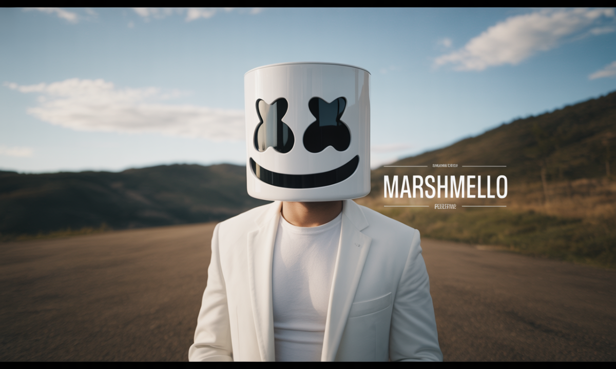 Illustration de Marshmello, personnalité publique