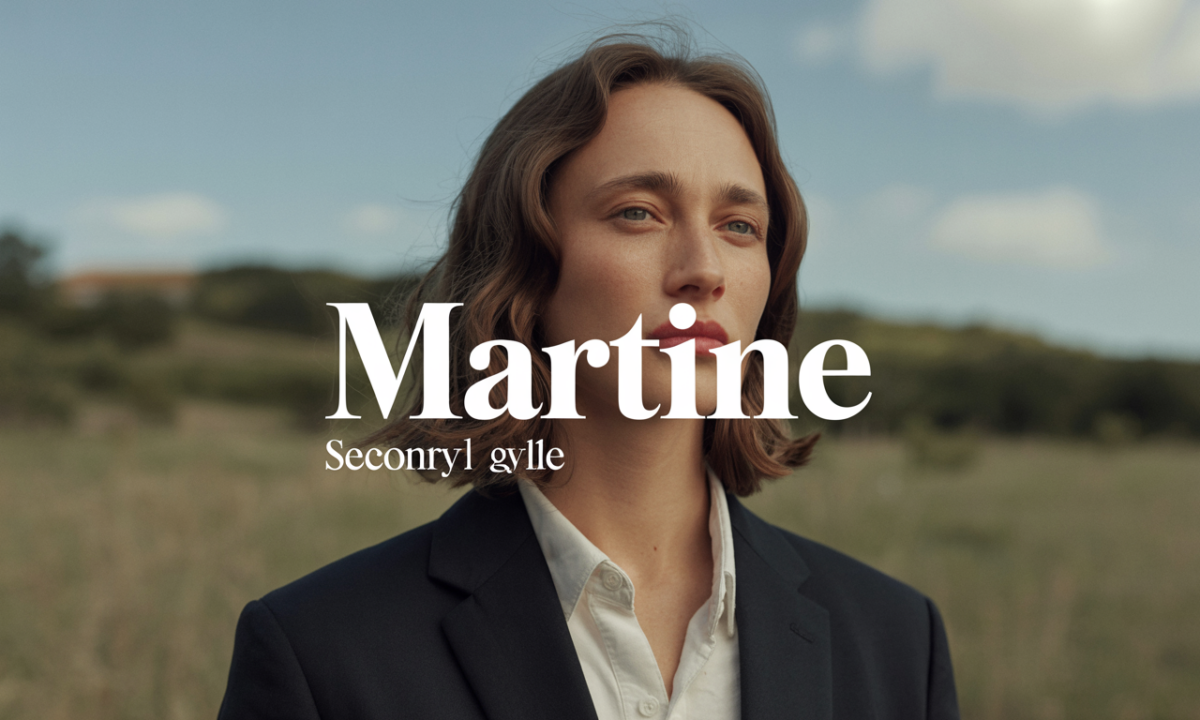 Illustration de Martine, Noms de famille