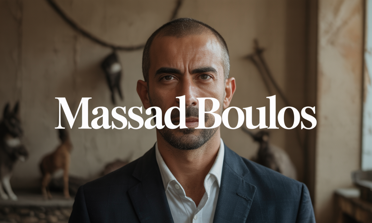 Illustration de Massad Boulos, Personnalités et Célébrités