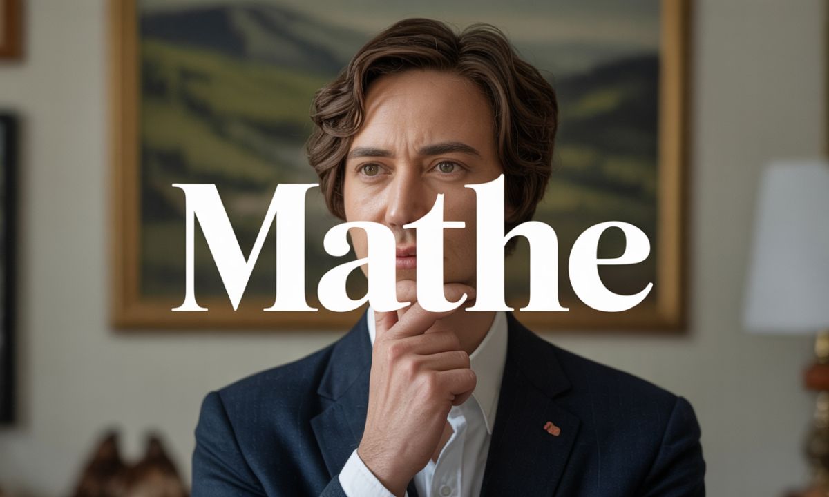 Illustration de Mathe, Noms de famille