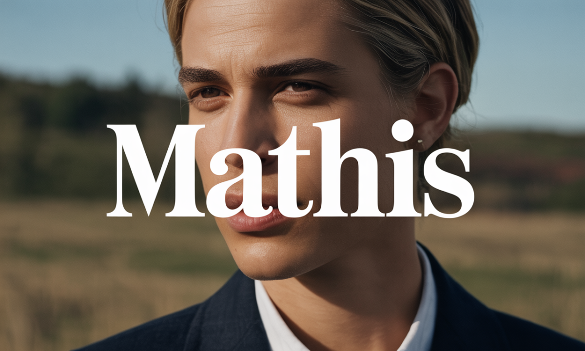 Illustration liée à l’origine et à l’histoire du nom de famille Mathis