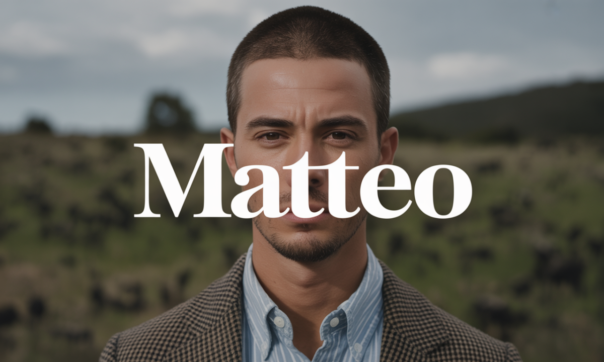 Illustration symbolique liée à l’origine du prénom Matteo