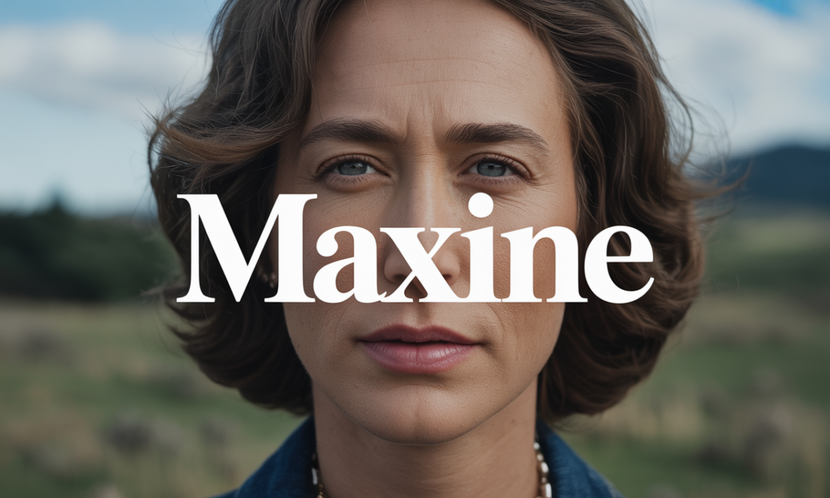 Illustration symbolique liée à l’origine du prénom Maxine