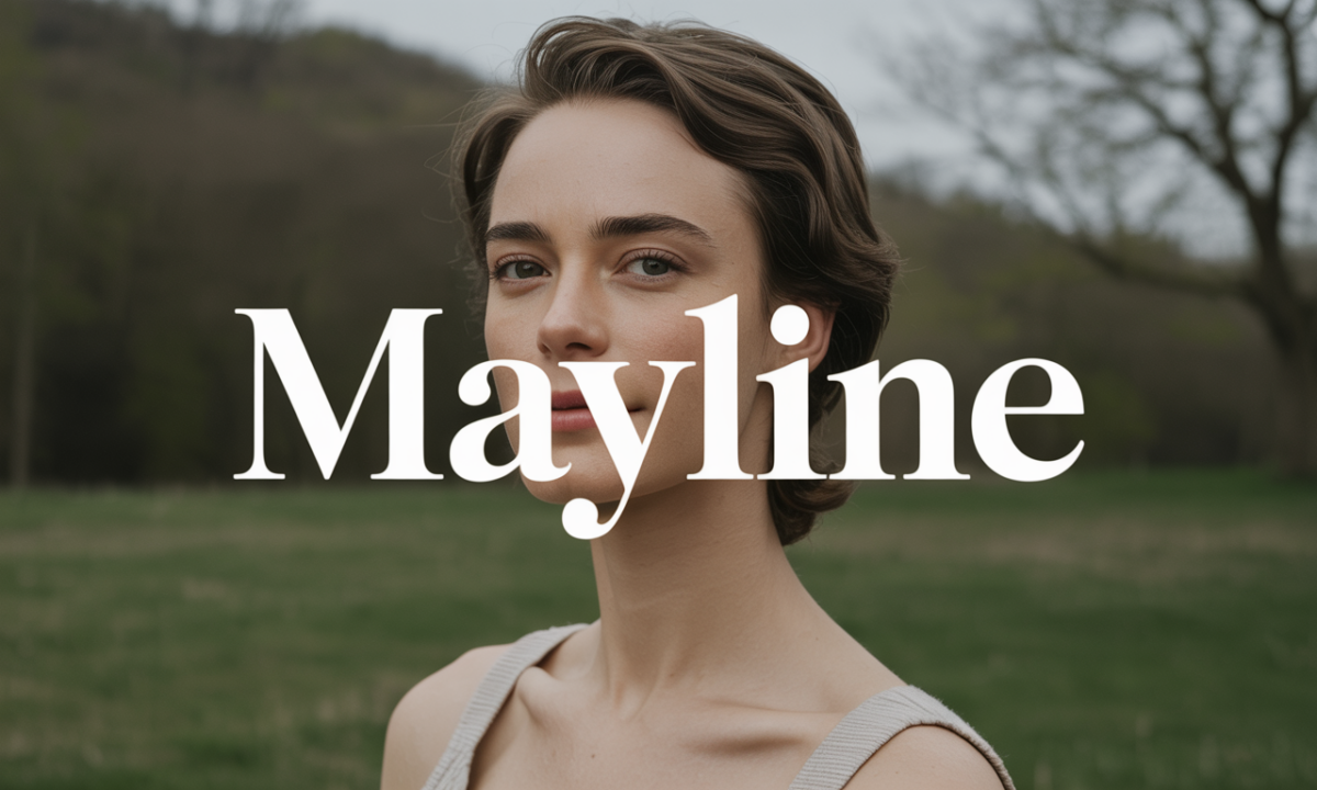 Illustration symbolique liée à l’origine du prénom Mayline