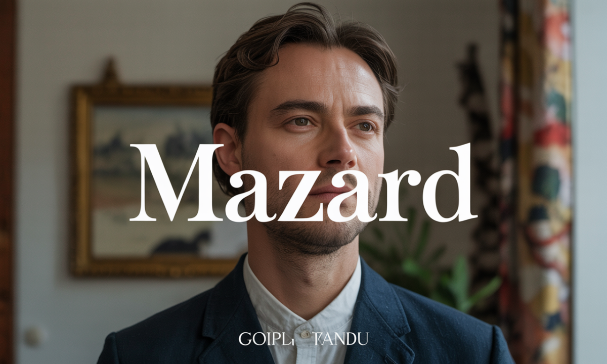 Illustration de Mazard, Noms de famille