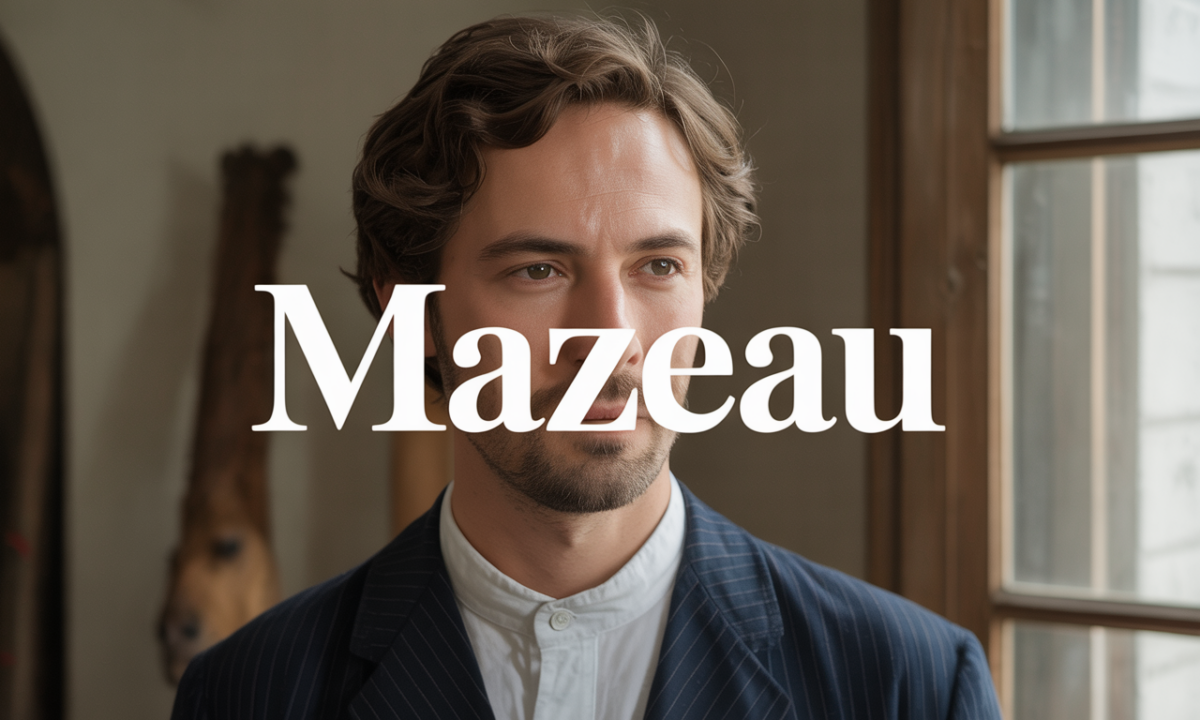 Illustration de Mazeau, Noms de famille